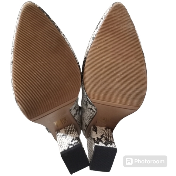 WETKISS Women's Snakeskin Ankle Boots Size 7.5 - Picture 11 of 15